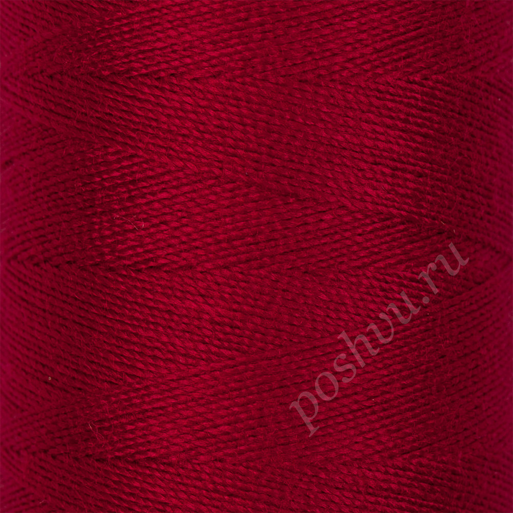 Швейные нитки (полиэстер) 40/2 "Gamma" 400 я 1 шт 365 м №114 т.красный
