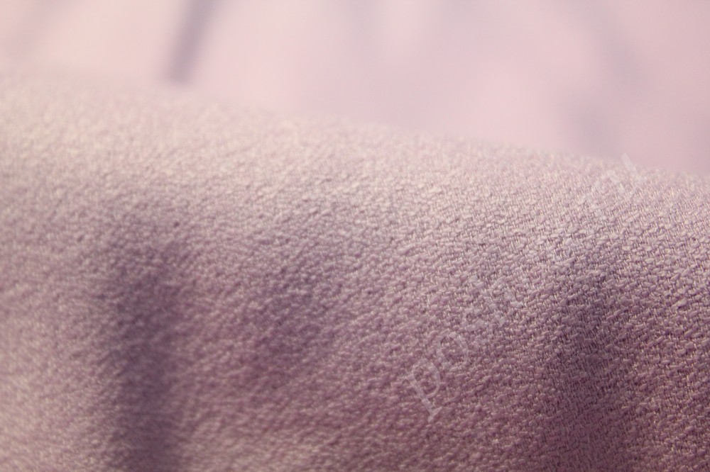 Ткань костюмная нежно-лилового оттенка