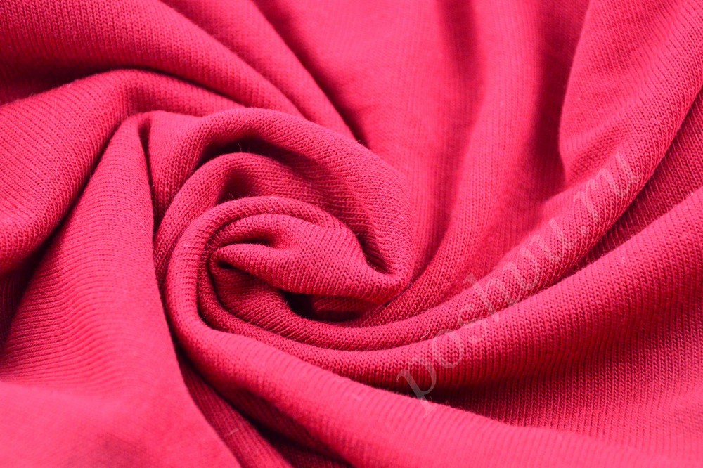 Смелая трикотажная ткань бордового цвета со скидкой