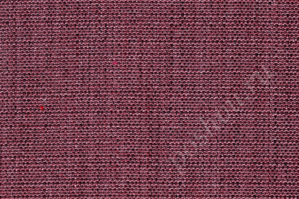 Портьерная ткань рогожка LINEX однотонная светло-бордового цвета