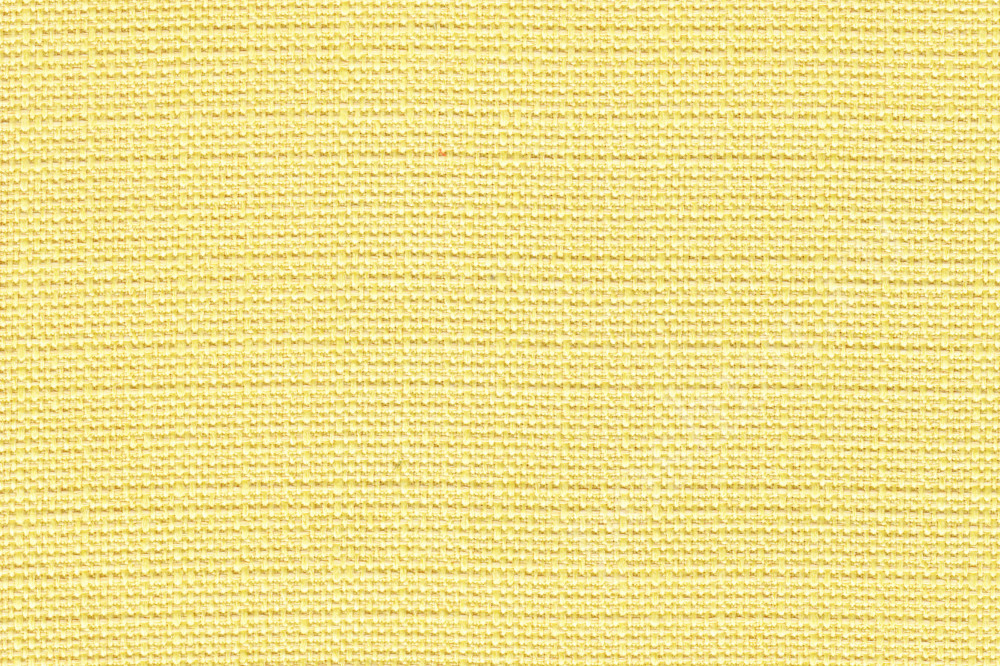 Портьерная ткань рогожка LINEX однотонная желтого цвета