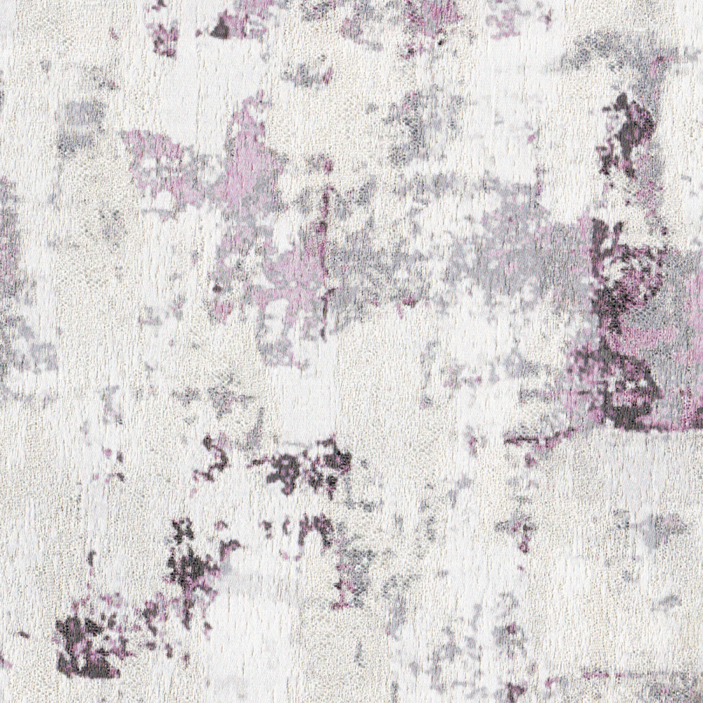 Портьерная ткань жаккард MEMORY абстрактный принт в светло-розовых тонах (рапорт 64х69см)