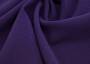 Ткань креповая вискоза насыщенного фиолетового цвета