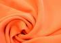 Ткань креповая вискоза оранжевого цвета
