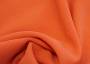 Ткань креп оранжевого оттенка отенка