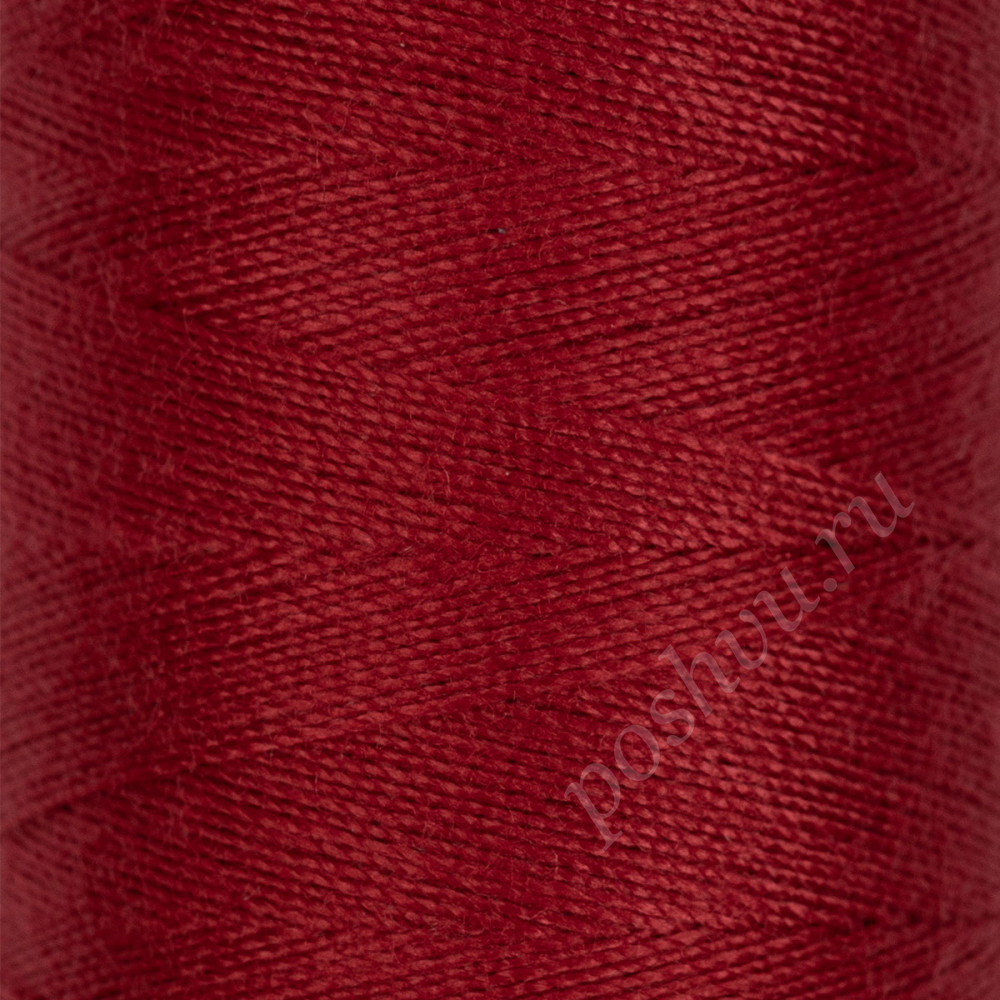 Швейные нитки (полиэстер) 40/2 "Gamma" 400 я 1 шт 365 м №115 т.красный