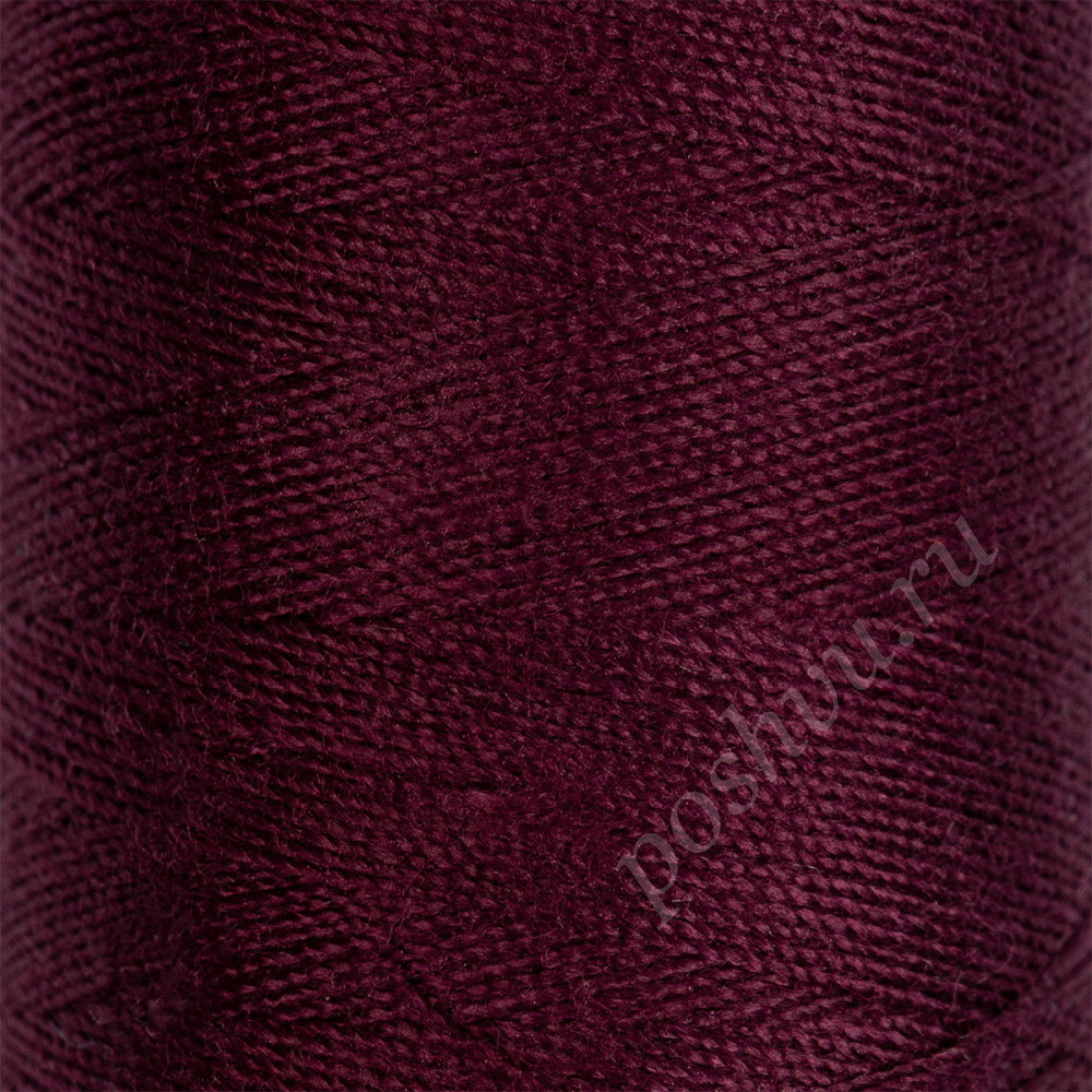 Швейные нитки (полиэстер) 40/2 "Gamma" 400 я 1 шт 365 м №125 вишневый