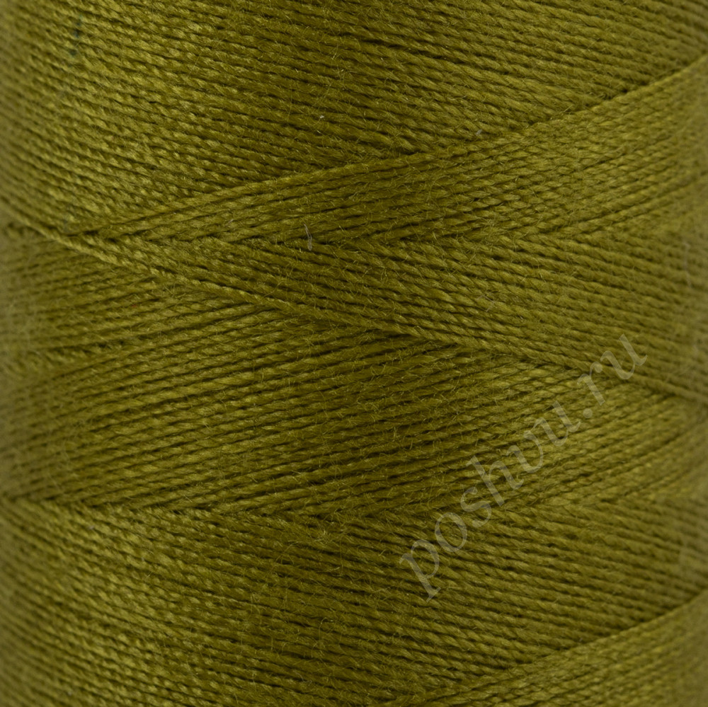 Швейные нитки (полиэстер) 40/2 "Gamma" 400 я 1 шт 365 м №386 оливковый