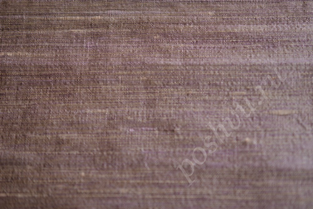 Ткань для штор шелк пурпурно-лилового цвета