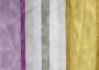 Портьерная ткань рогожка ADAM BC фиолетовые, желтые, серые полосы разной ширины в стиле акварель