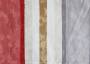 Портьерная ткань рогожка ADAM BC красные, коричневые, темно-бежевые полосы разной ширины в стиле акварель