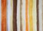 Портьерная ткань рогожка MONET коричневые, желтые, оранжевые полосы разной ширины в стиле акварель