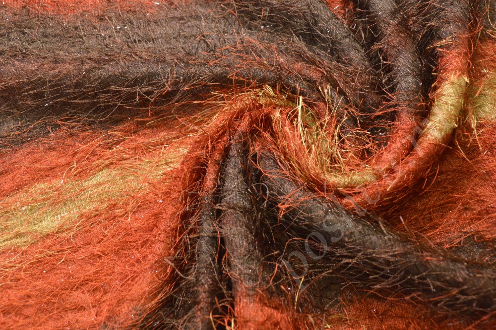 Плательная ткань осенняя трава