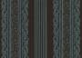 Жаккард NOVA бирюзовые полоски на коричневом фоне (500г/м2)