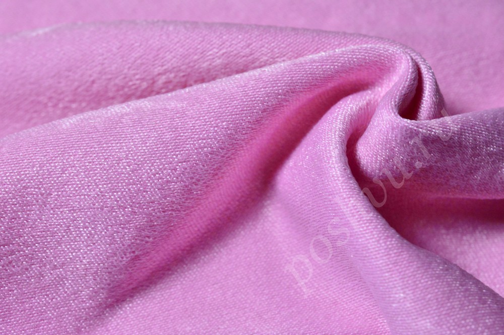 Ткань для штор софт розового оттенка