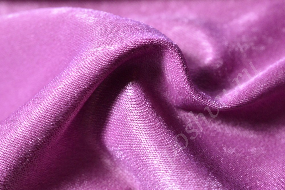 Ткань для штор софт темно-розового оттенка