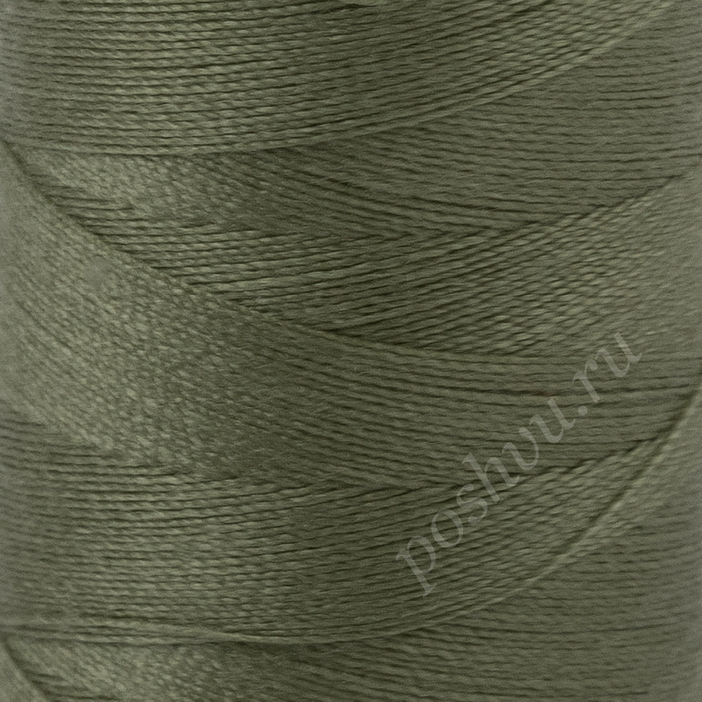 Швейные нитки (полиэстер) 40/2 "Gamma" 400 я 1 шт 365 м №415 серо-зеленый