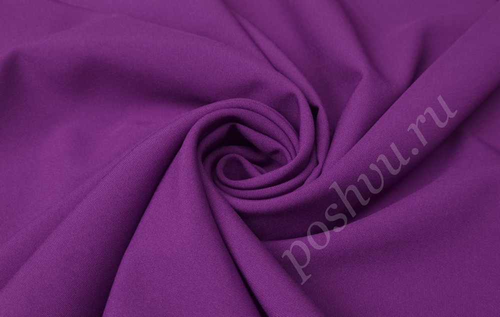 Габардин оригинальный "Fuhua" цвет фиолетовый