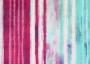 Портьерная ткань рогожка CACHEMIRE размытые полосы малиново-бирюзового цвета