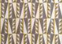 Портьерная ткань рогожка GAIA абстрактный принт в желтом, бежевом, белом цвете