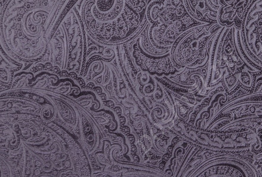 Велюр GLANCE TWIDDLE с теснением фиолетового цвета