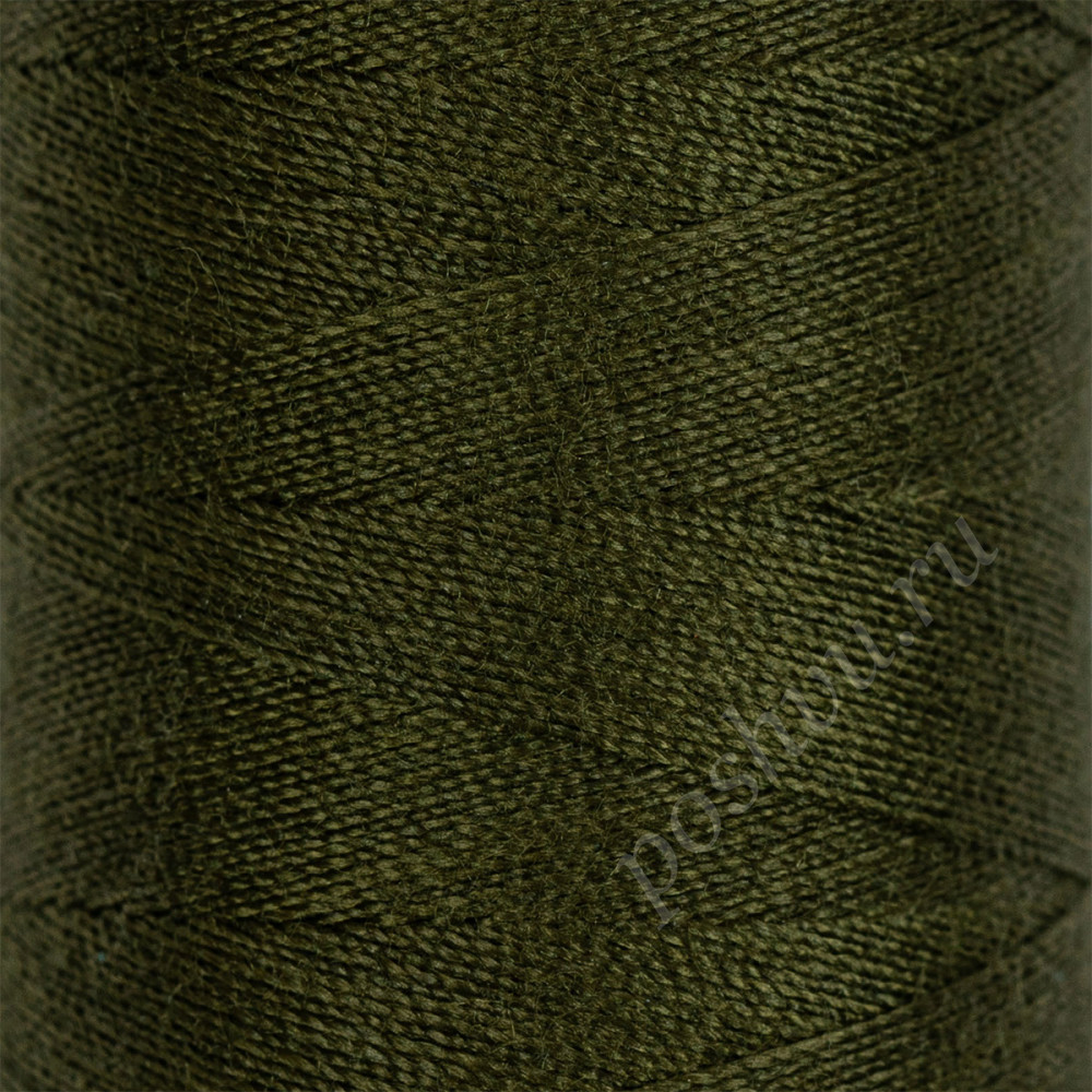 Швейные нитки (армированные) 45 ЛЛ 2500 м №5704 (141) хаки