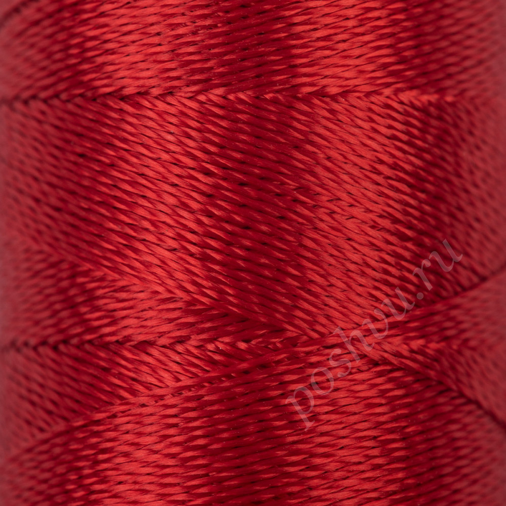 Нитки для вышивания "Gamma" V150/2 100% вискоза 200я  183м 1шт №3061 т.красный