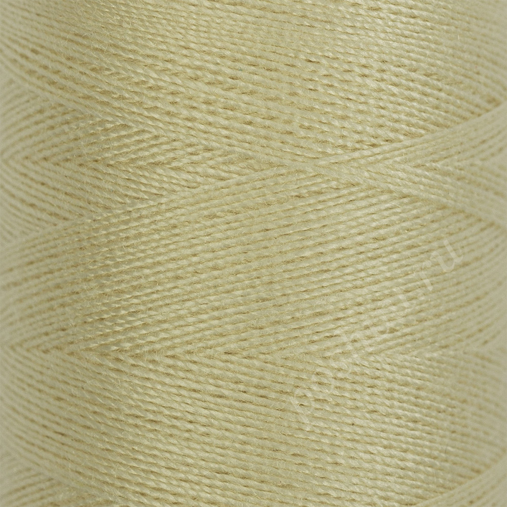 Швейные нитки (полиэстер) 40/2 "Gamma" 4570 м №128 кремовый