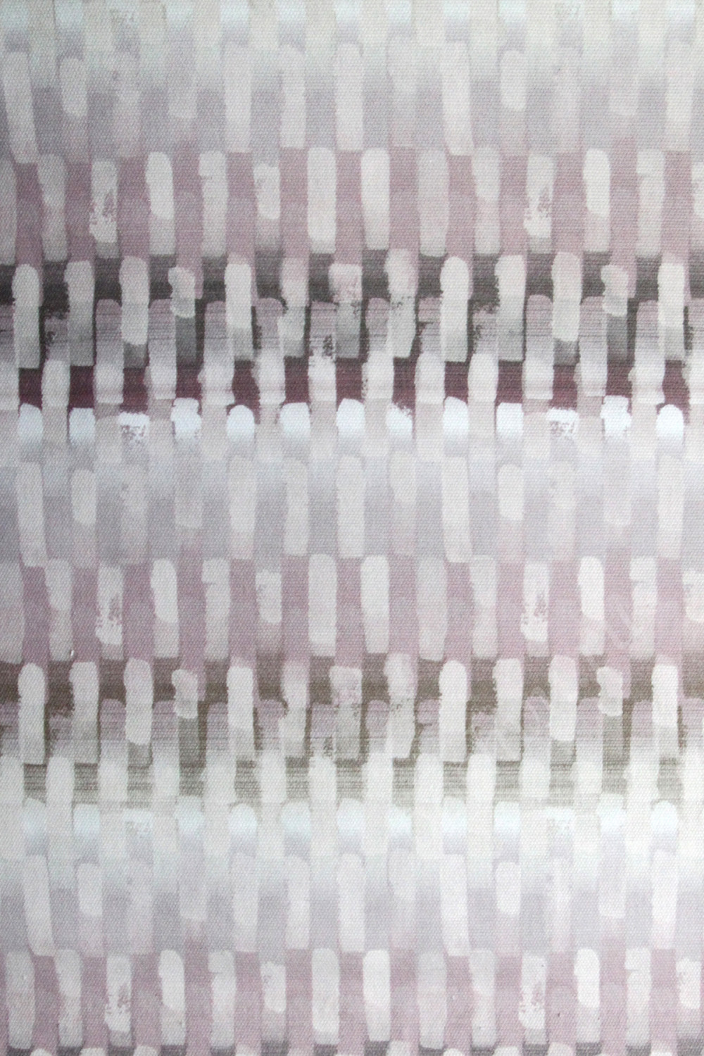 Портьерная ткань рогожка TIMELESS розовая абстракция в стиле акварель (раппорт 33х35см)