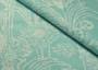 Холст льняной полотенечный бирюзового цвета