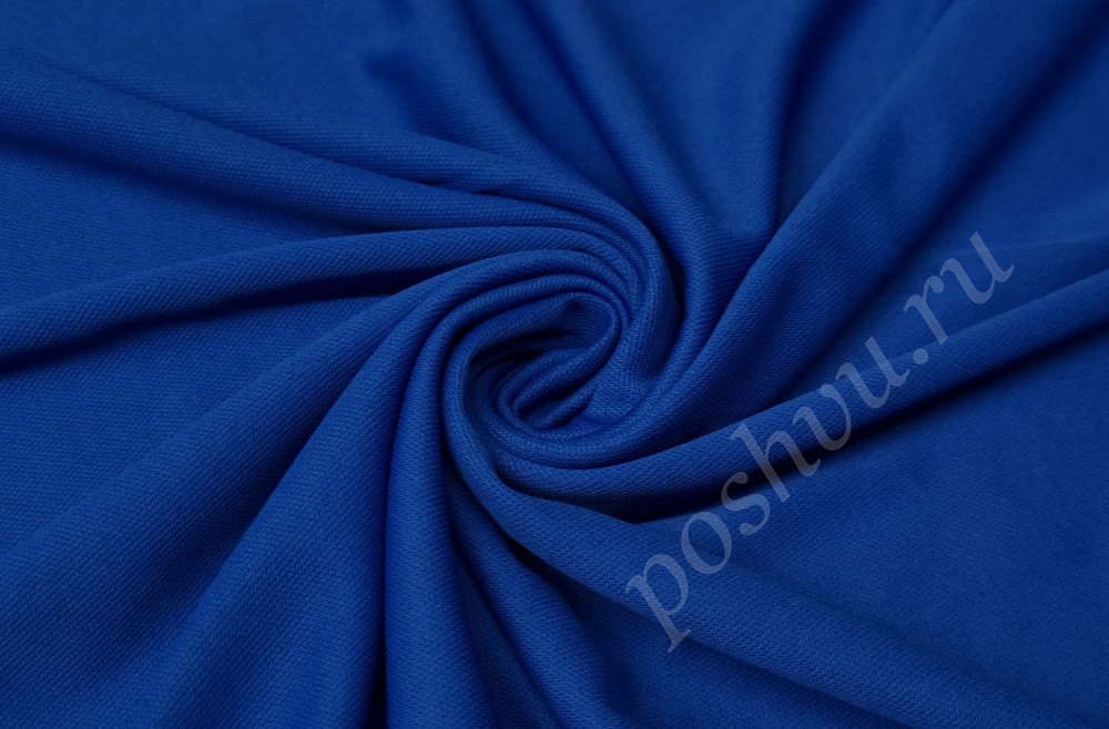 Трикотажное полотно 140гр/м2, цвет синий