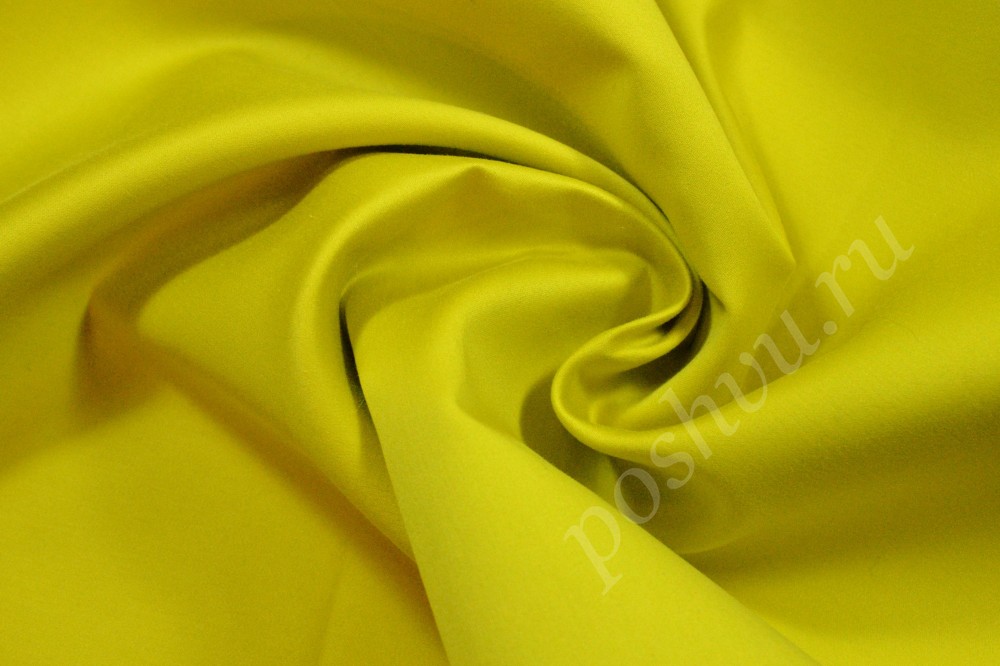 Ткань костюмная изысканного желтого оттенка