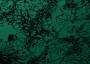 Трикотажная ткань зеленого цвета в черный узор