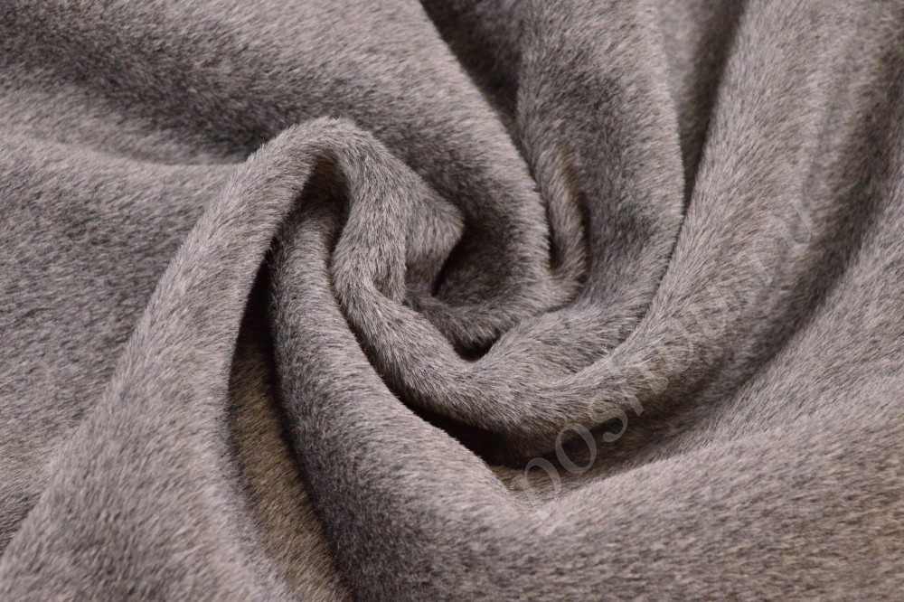 Эффектная ткань кашемир серебристо-серого цвета высокого качества