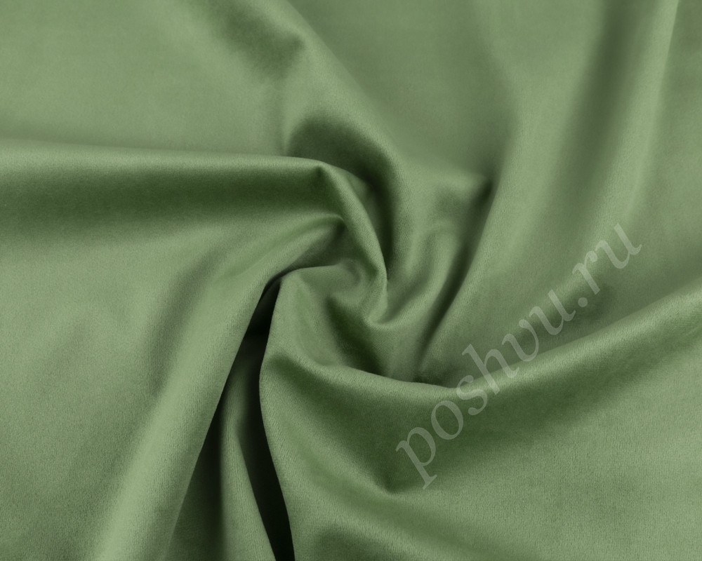 Велюр FIORE светло-зеленого цвета (300г/м2)