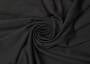 Трикотаж-стрейч дайвинг однотонный, цвет черный 260 гр/м2