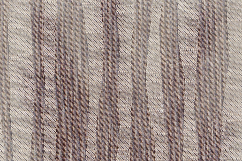 Мебельная ткань жаккард HERBAL бежево-коричневые полосы волны