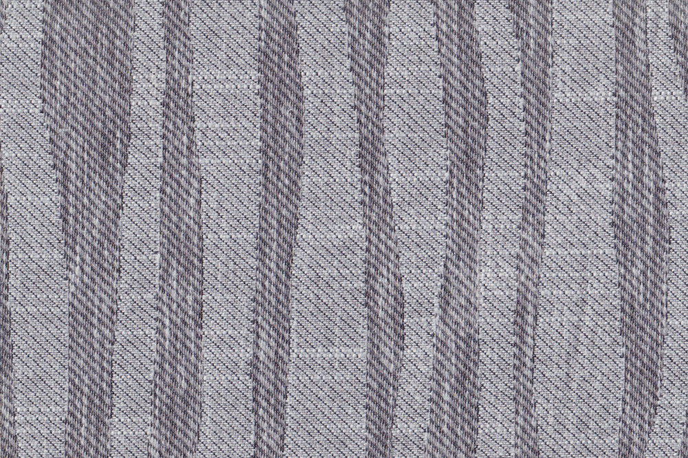 Мебельная ткань жаккард HERBAL серо-коричневые полосы волны