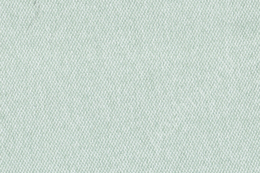 Портьерная ткань рогожка димаут ERIS однотонная зеленовато-голубого цвета