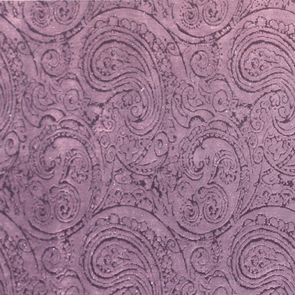 Микровелюр с турецким огурцом лилового цвета