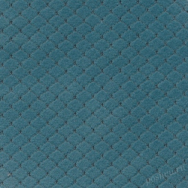 Микровелюр DIAMOND голубого цвета