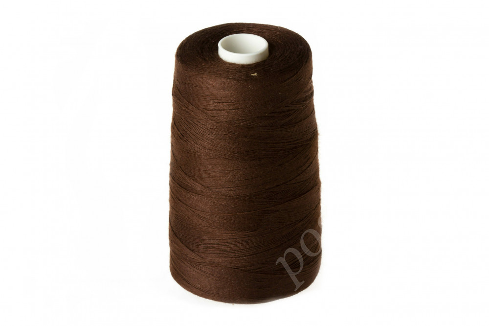 Швейные нитки (армированные) 70 ЛЛ 2500 м №5316 т-коричневый