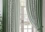 Комплект штор «Ренкверон» зеленый 150х260см