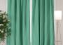 Комплект штор «Ростик» зеленый 150х260см