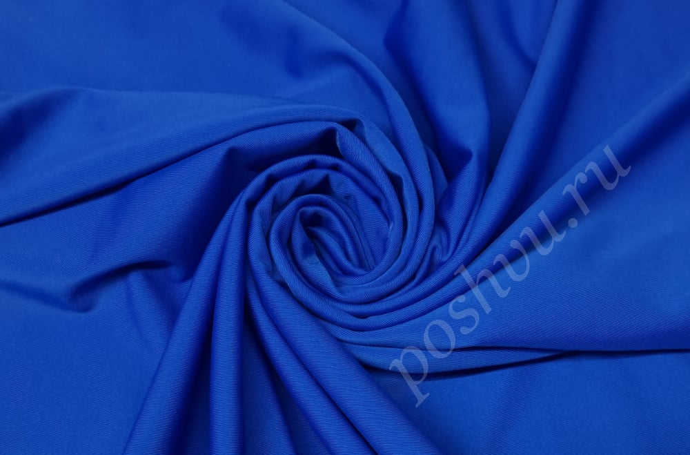 Бифлекс однотонный синего цвета, 230 гр/м2