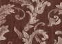 Портьерная ткань жаккард VANESSA RITORTO растительный орнамент в коричнево-бежевых тонах
