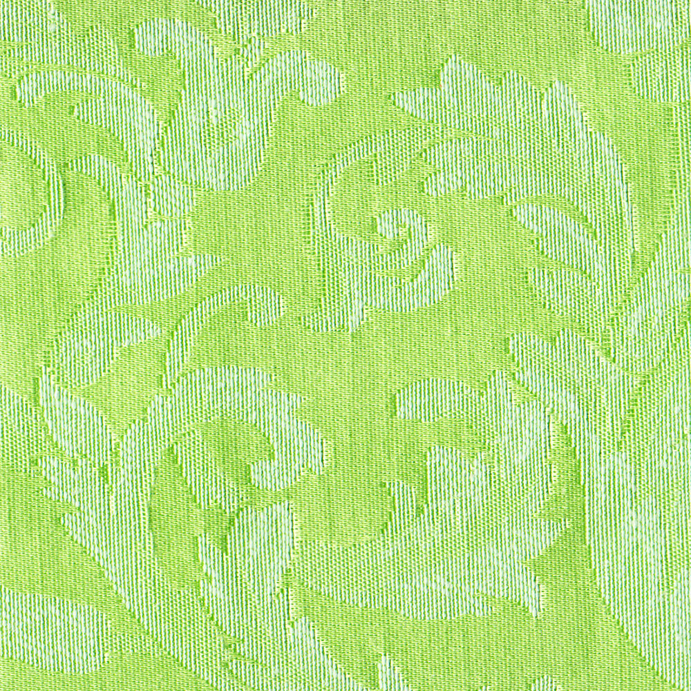 Портьерная ткань жаккард VANESSA RITORTO растительный орнамент в салатовых тонах