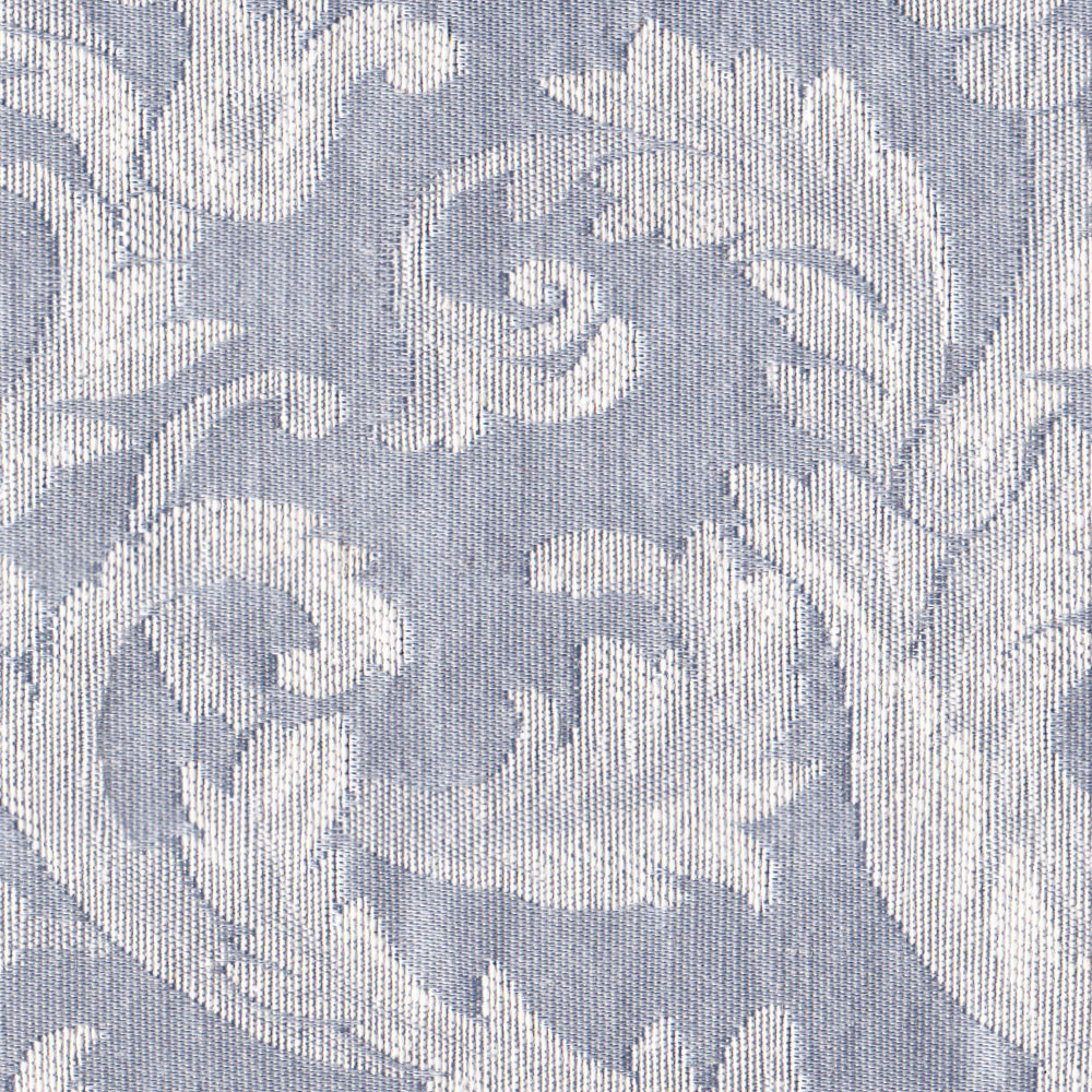 Портьерная ткань жаккард VANESSA RITORTO растительный орнамент в серых тонах