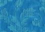 Портьерная ткань жаккард VANESSA RITORTO растительный орнамент в сине-бирюзовых тонах