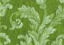 Портьерная ткань жаккард VANESSA RITORTO растительный орнамент в зеленых тонах